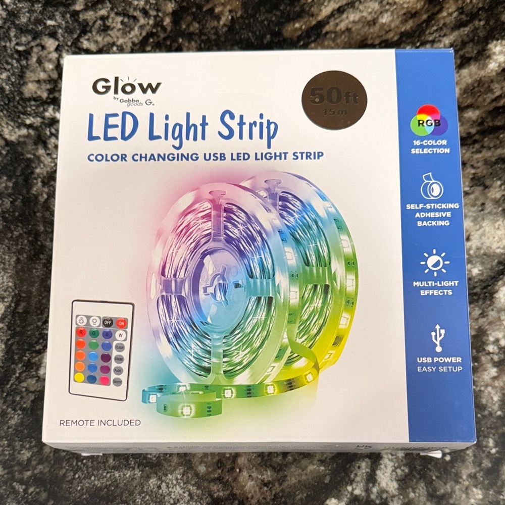 Glow LED Light Strip with Remote